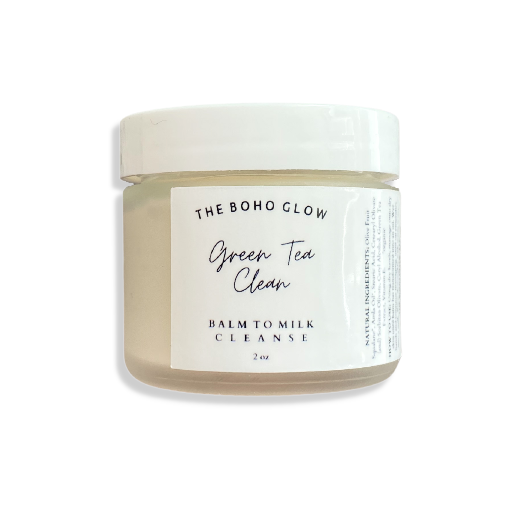Green Tea Cleansing Balm The Boho Glow